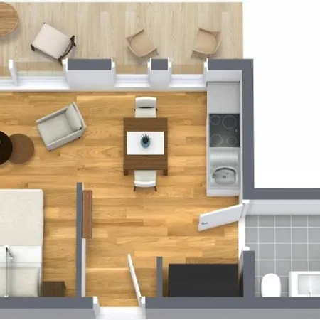 4hafenzeiten - Ferienwohnung Nie 10 Gertrud Ii Appartement Niendorf (Timmendorfer Strand)